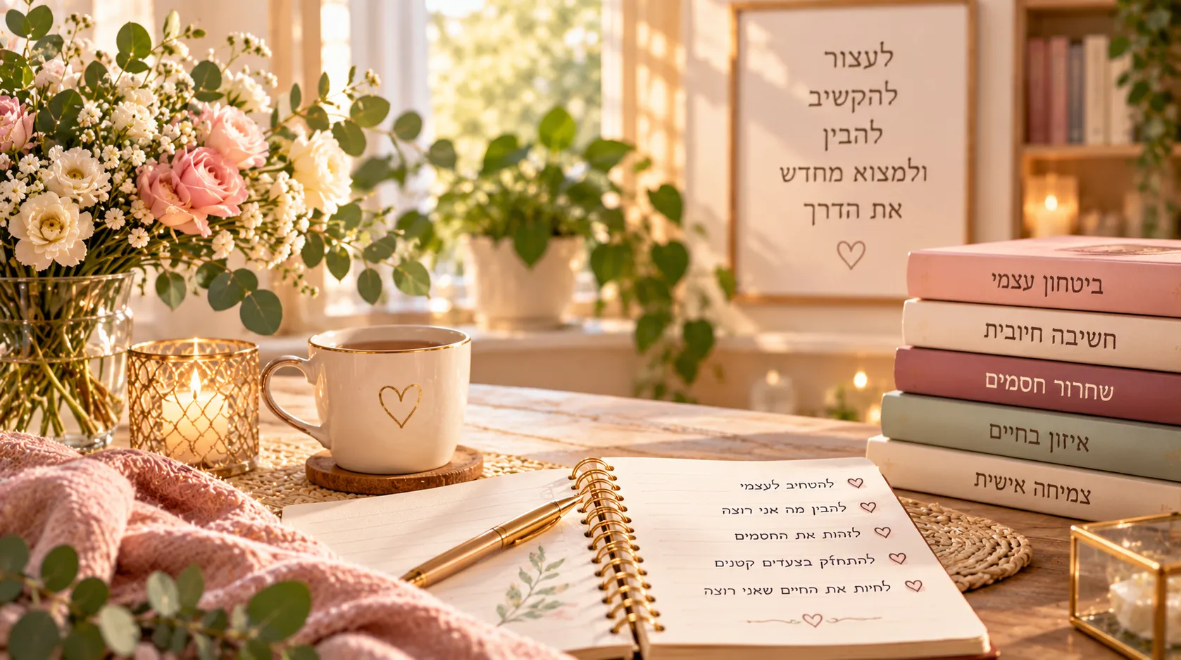 טיפול והכוונה אישית ומנטלית לפעמים כל מה שצריך הוא מקום לעצור, להבין ולמצוא מחדש את הדרך