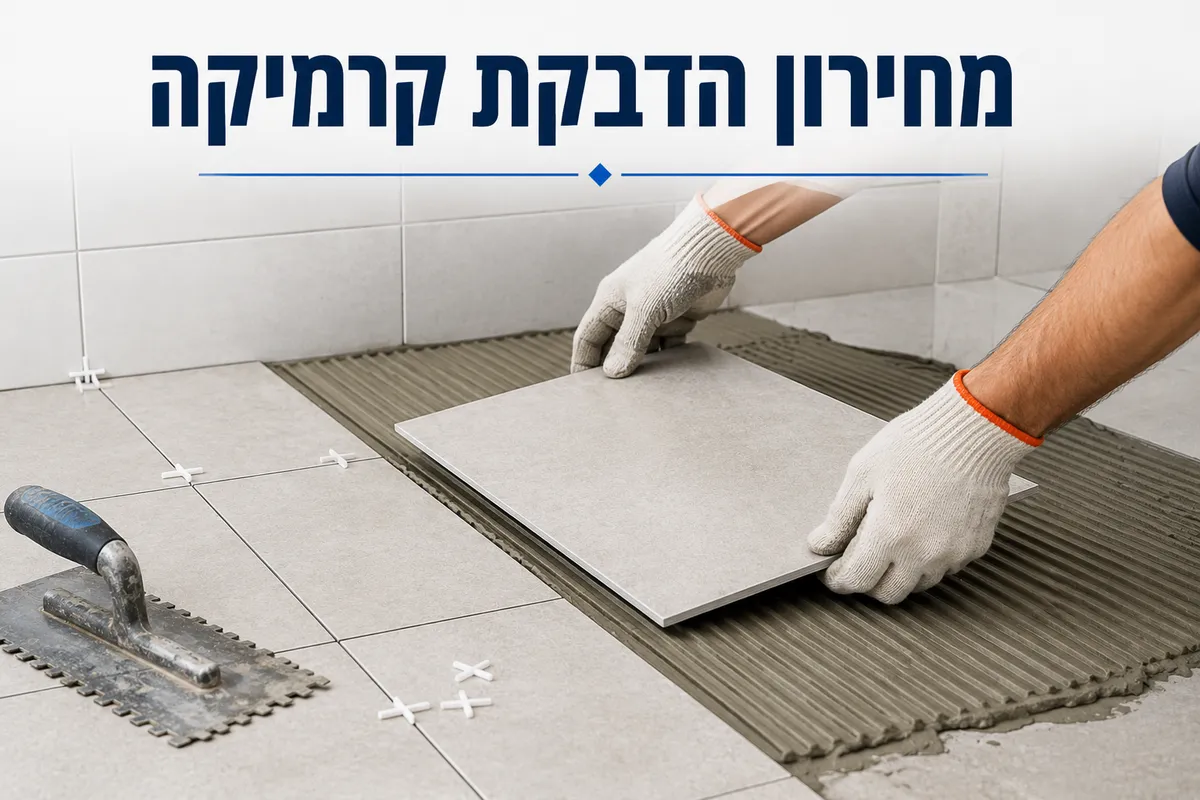 הדבקת קרמיקה