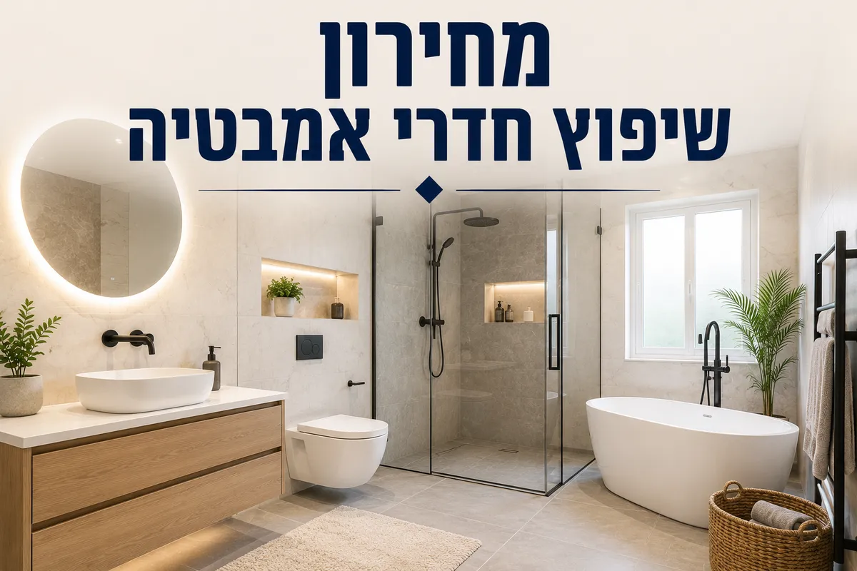 שיפוץ חדרי אמבטיה