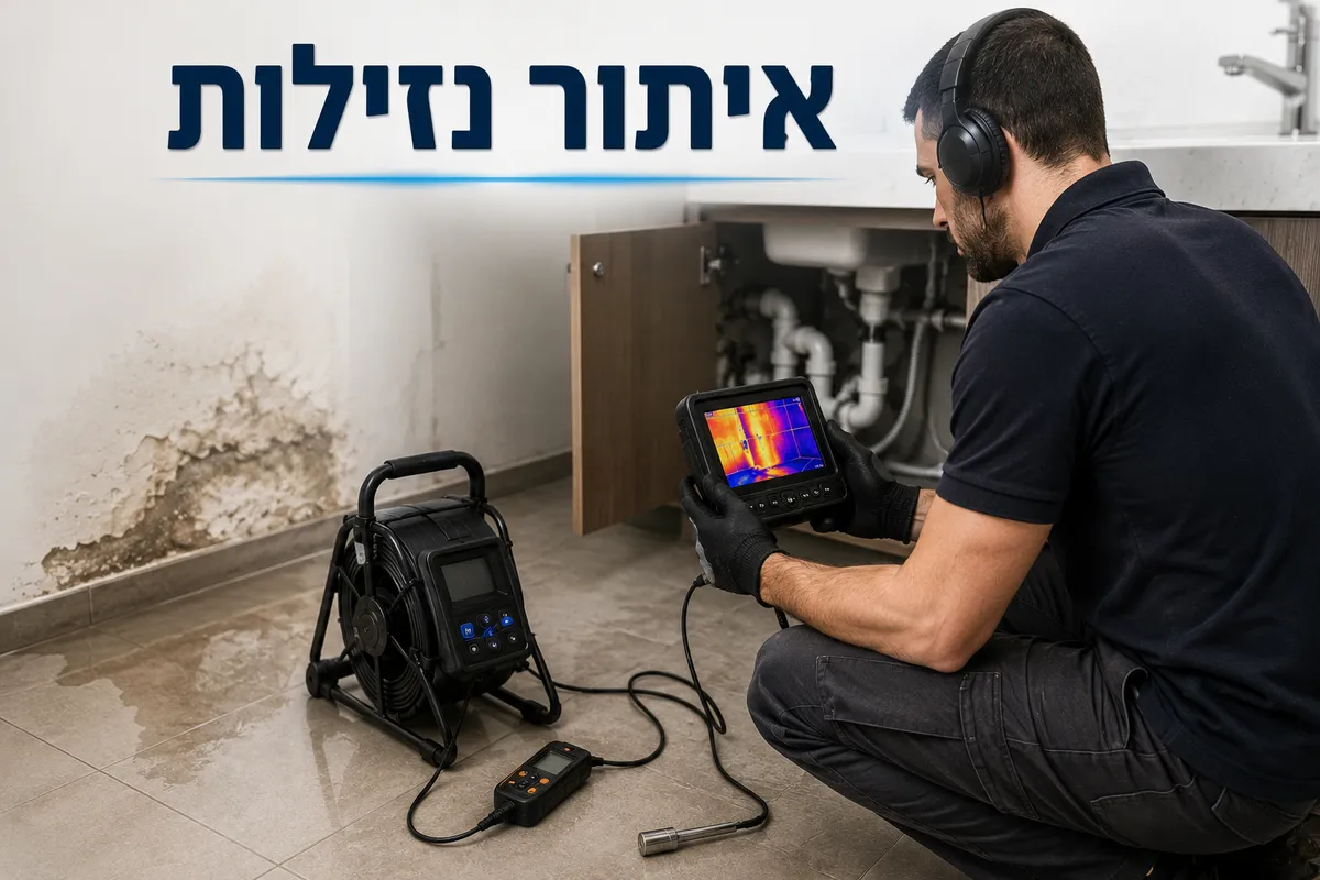 איתור נזילות