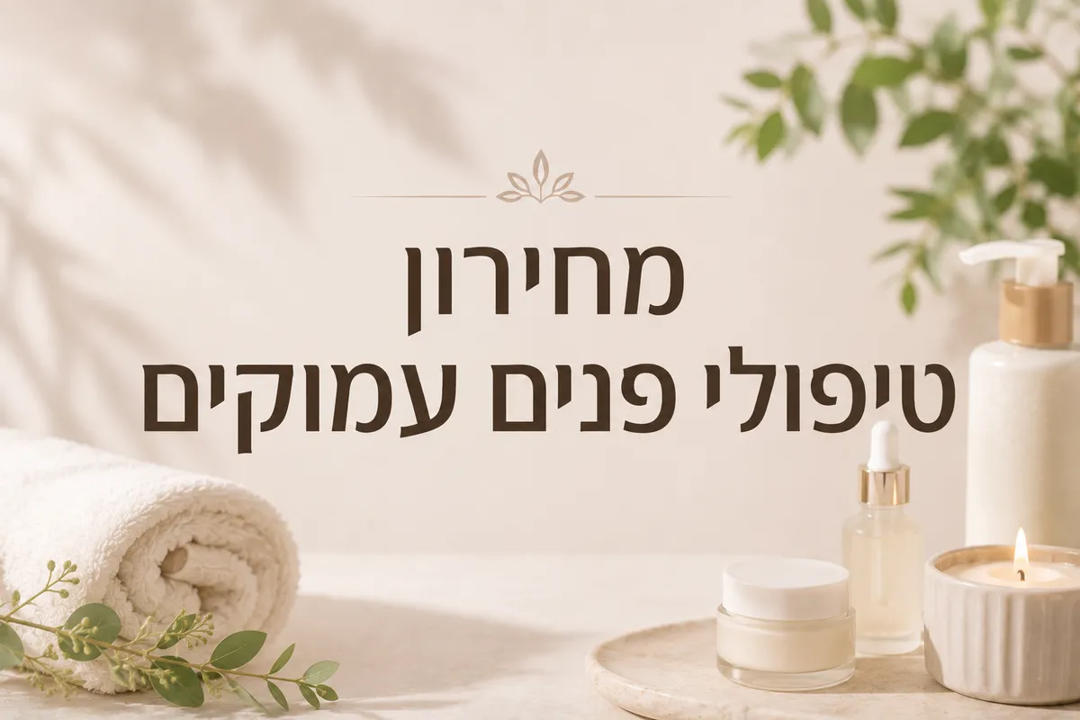 טיפולי פנים עמוקים