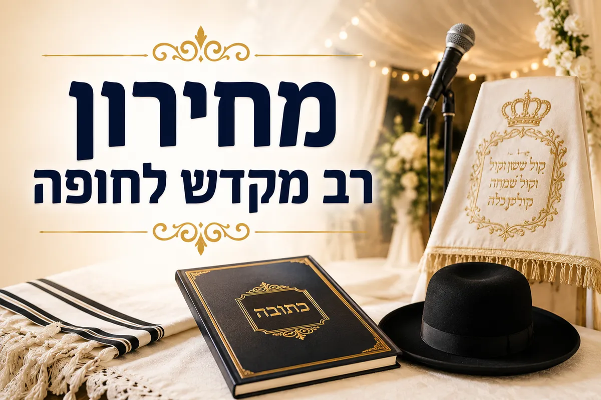 רב מקדש לחופה